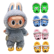 Load image into Gallery viewer, For Labubu Shoes Suitable for 17cm Dolls Shoes Slipper Toys Casual Sandal Dolls Accessories DIY Doll Toys