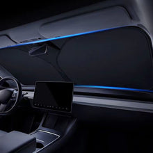 Load image into Gallery viewer, Universal Car Sunshade UV Protection Shield Front Rear Car Window Anti Snow Ice Sunshade Sun Shade Auto Visor Windshield Cover