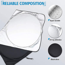 Load image into Gallery viewer, Universal Car Sunshade UV Protection Shield Front Rear Car Window Anti Snow Ice Sunshade Sun Shade Auto Visor Windshield Cover