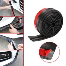 Load image into Gallery viewer, Universal Car Front Bumper Spoiler Lips Protector Strips Car Bumper Lip Protection Stickers Car Front Bumper Lip Rubber Protectors