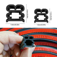 Load image into Gallery viewer, Universal Car Door Edge Seal Strips Double-Layer Auto Weatherstrips Soundproof Waterproof Seal Sealant Strip For Car Door Trunk Hood