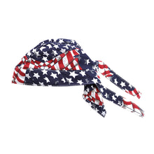Load image into Gallery viewer, Stars And Stripes Pattern Pure Cotton Welding Hat Adjustable Sweat Absorbent Breathable Labor Protection Dust-Proof Cap