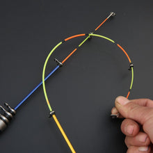 Load image into Gallery viewer, 1.5/1.8M Soft Tail Rock Pole Ultra Short Section Retractable FRP Sea Fishing Rod Fishing Supplies