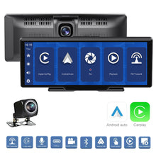 Load image into Gallery viewer, 10.26" Car Wireless Carplay Android Auto DVR Navigation GPS Dash Cam 4K 1080P Video Drive Recorder Stream Dashcam Truck Camera 5G Wifi