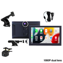 Load image into Gallery viewer, 7" Touch Screen Car Wireless Carplay MP5 Smart Player 1080P 5G 4K Navigation GPS Supports Android Auto Bluetooth Multimedia