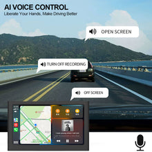 Load image into Gallery viewer, 7" Touch Screen Car Wireless Carplay MP5 Smart Player 1080P 5G 4K Navigation GPS Supports Android Auto Bluetooth Multimedia