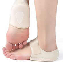 Load image into Gallery viewer, 1 Pair Heel Cushion Gel Heel Cups for Heel Pain Plantar Fasciitis Heel Pads Great for Aching Feet Tendinitis Cracked Heel Repair