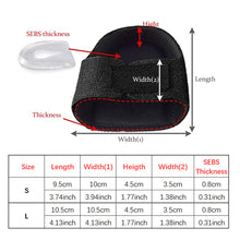 Load image into Gallery viewer, 1 Pair Heel Cushion Gel Heel Cups for Heel Pain Plantar Fasciitis Heel Pads Great for Aching Feet Tendinitis Cracked Heel Repair