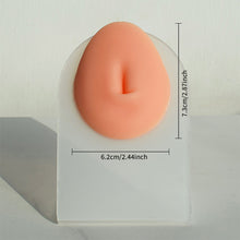 Load image into Gallery viewer, Human Facial Features Model Puncture Perforation Silicone Ear Model Nose Tongue Eyes Navel Big Mouth Ear Model
