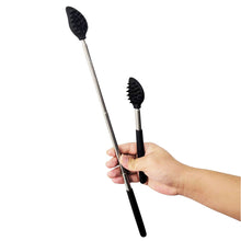 Load image into Gallery viewer, Telescopic Brush Stainless Steel Long Handle No Need for Itching Scratch Massage Brush Double-sided Silicone Massage Brush