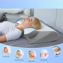 Load image into Gallery viewer, Comfortable Soft Memory Pillow Household Sleep Hidden Zipper Inner Cover Cervical Protection Health Care