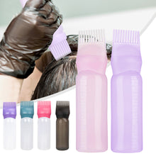 Load image into Gallery viewer, Soft Convinent Ruler Beautiful Hair Styling Dye Bottle Durable Dry Cleaning Bottle Hair Salon Graduated Hot Dye Hair Bottle