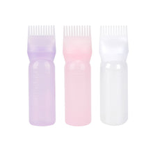 Load image into Gallery viewer, Soft Convinent Ruler Beautiful Hair Styling Dye Bottle Durable Dry Cleaning Bottle Hair Salon Graduated Hot Dye Hair Bottle