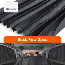 Load image into Gallery viewer, 2/4pcs Car Window Sunshade Curtain Fully Magnetic Front Back Row Sunshade Curtain Universal Car Side Window Protection Car Curtain