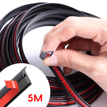 Load image into Gallery viewer, Car Fender Flare Arch Seal Strip Small Slanted Rubber T-Type Seal Edge Gap Strips Waterproof Soundproof Protection Strips