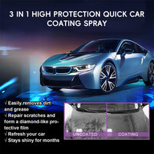 Load image into Gallery viewer, 3 IN 1 Car Coating Wax Polishing Spray High Protection Quick Ceramic Coating Nano Spray Plastic Refresh Fast Fine Scratch Repair