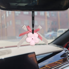 Load image into Gallery viewer, Car Interior Aromatherapy Rear View Mirror Pendant Solid Air Purifying Balm Plaster Tablet For Wardrobe Air Freshener Daisy Rose