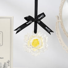 Load image into Gallery viewer, Car Interior Aromatherapy Rear View Mirror Pendant Solid Air Purifying Balm Plaster Tablet For Wardrobe Air Freshener Daisy Rose