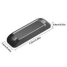 Load image into Gallery viewer, Car Solar Energy Warning Light LED Flashlight Indicator In-Night Caution Strobe Warning Light Running Lamp For All Vehicle