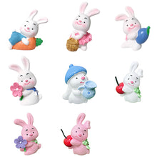 Load image into Gallery viewer, Cute Rabbit Car Dashboard Ornaments Gifts for Woman Car Center Console Decoration Auto Interior Accessories