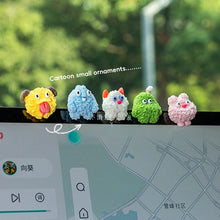 Load image into Gallery viewer, 1Pc Mini Cute Animals Car Center Console Ornaments Display Screen Decoration Car Interior Decorations Sheep Pendant Doll