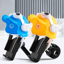 Load image into Gallery viewer, Motorcycle Electric Bicycle Mobile Phone Sunshade Holder Navigation Mobile Phone Holder Waterproof Retro Small Helmet Rider