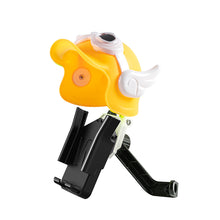 Load image into Gallery viewer, Motorcycle Electric Bicycle Mobile Phone Sunshade Holder Navigation Mobile Phone Holder Waterproof Retro Small Helmet Rider