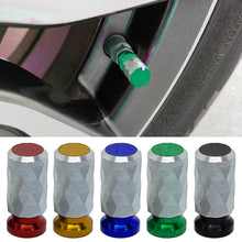 Load image into Gallery viewer, 4Pcs Aluminum Car Tire Wheel Rims Stem Air Valve Caps Stems Tyre Cover Truck Bike Auto Wheel Nipple Plugs