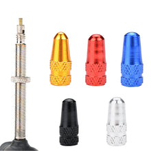 Load image into Gallery viewer, Bicycle Tire Presta Valves Caps Air Valve Caps Aluminium Alloy for Road Bike Tyre Ultralight Cap Designed Valve Covers