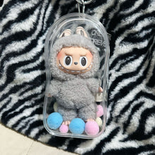 Load image into Gallery viewer, 1Pc Mystery Box Storage Case Anime Ornaments Mystery Box Organizer Box Square Plush Dolls Display Bag With Keychain