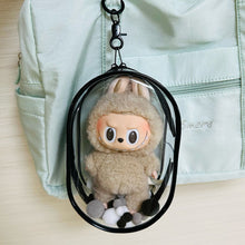 Load image into Gallery viewer, 1Pc Mystery Box Storage Case Anime Ornaments Mystery Box Organizer Box Square Plush Dolls Display Bag With Keychain