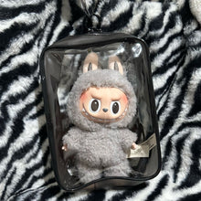 Load image into Gallery viewer, 1Pc Mystery Box Storage Case Anime Ornaments Mystery Box Organizer Box Square Plush Dolls Display Bag With Keychain
