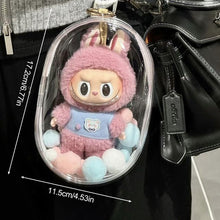 Load image into Gallery viewer, 1Pc Mystery Box Storage Case Anime Ornaments Mystery Box Organizer Box Square Plush Dolls Display Bag With Keychain