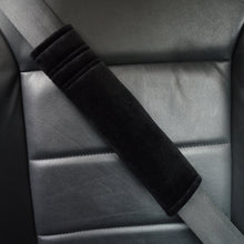 Load image into Gallery viewer, 2Pcs Car Seatbelt Covers Velvet Shoulder Soft Plush Cushion Adjustable Belt Cover for Truck Backpack Straps Accessories