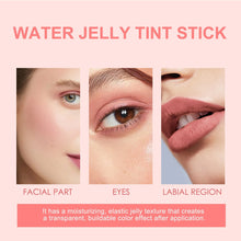 Load image into Gallery viewer, Jelly Blusher Cream Mouth Red Lipstick Lip Cheek Dual-use Multi-color Powder Blusher Stick Facelift Stick Matte Rouge Makeup