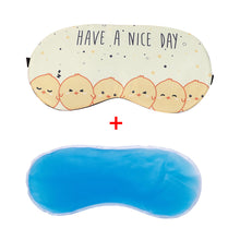 Load image into Gallery viewer, Creative Sleep Hot Compress Eye Mask Lunch Break Ice Bag Cartoon Cute Ice Compress Shading Eye Mask Travel Health Care