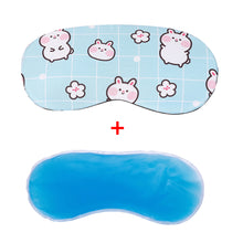 Load image into Gallery viewer, Creative Sleep Hot Compress Eye Mask Lunch Break Ice Bag Cartoon Cute Ice Compress Shading Eye Mask Travel Health Care