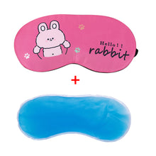 Load image into Gallery viewer, Creative Sleep Hot Compress Eye Mask Lunch Break Ice Bag Cartoon Cute Ice Compress Shading Eye Mask Travel Health Care