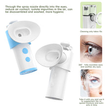 Load image into Gallery viewer, Cold and Hot Compress Eye Moistener Eye Spray Eye Atomizer Eye Protector Portable Eye Washer Water Replenisher Eye Health Care