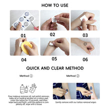 Load image into Gallery viewer, Fluorescent Love Graffiti Flower Arm Face Tattoo Sticker Waterproof Lover Lip Print Arm Sweatproof Tattoo Stickers