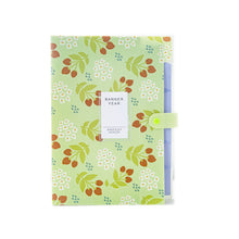 Load image into Gallery viewer, A4 Multi-Layers Folder Dutton File Bag File Bag Floral Six/Eight Cells Organ Bag Large Capacity Korean Simple Office Stationery