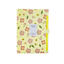 Load image into Gallery viewer, A4 Multi-Layers Folder Dutton File Bag File Bag Floral Six/Eight Cells Organ Bag Large Capacity Korean Simple Office Stationery