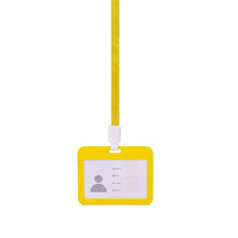 Load image into Gallery viewer, Lanyards ID Card Holder Bank Bus Pass Card Case Cover Bank Credit Card Holder Strap Cardholder Student Office Supplies