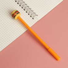Load image into Gallery viewer, 0.5mm Cute Hamburger Chips Design Erasable Pen Students Blue Black Gel Pens Kids Learning Stationery Office Supplies