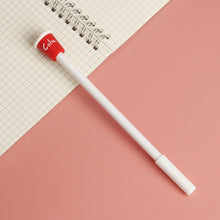Load image into Gallery viewer, 0.5mm Cute Hamburger Chips Design Erasable Pen Students Blue Black Gel Pens Kids Learning Stationery Office Supplies