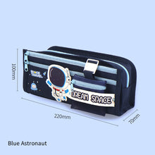 Load image into Gallery viewer, Large Capacity Fashion Capybara Cat Oxford Pencil Bag Cloth Cosmetic Storage Bag Retro Student Stationery School Supplies