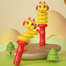 Load image into Gallery viewer, Twisted Balance Swinging Snake Whistle Toy Rotating Duck Decompression Swinging Force Control Balance Toy Snake