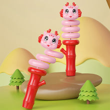 Load image into Gallery viewer, Twisted Balance Swinging Snake Whistle Toy Rotating Duck Decompression Swinging Force Control Balance Toy Snake