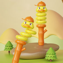 Load image into Gallery viewer, Twisted Balance Swinging Snake Whistle Toy Rotating Duck Decompression Swinging Force Control Balance Toy Snake