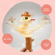 Load image into Gallery viewer, Twisted Balance Swinging Snake Whistle Toy Rotating Duck Decompression Swinging Force Control Balance Toy Snake